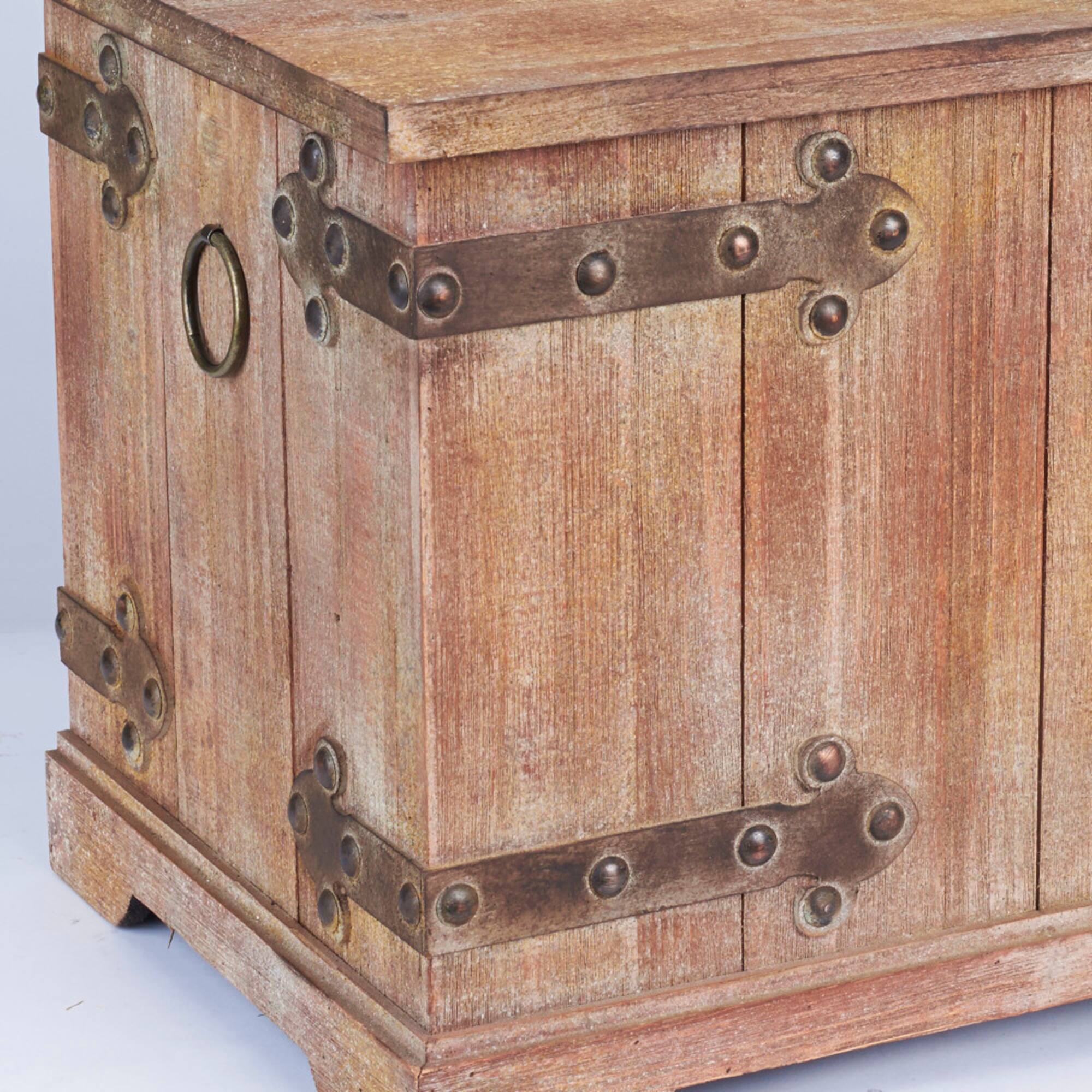 Household Essentials Hinge Decorative Trunk